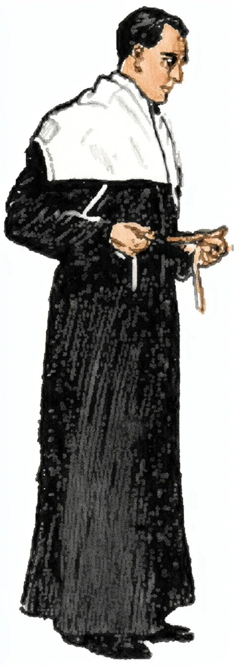 Priest in Amice