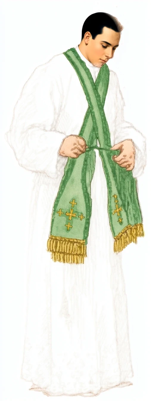 Priest with the Stole